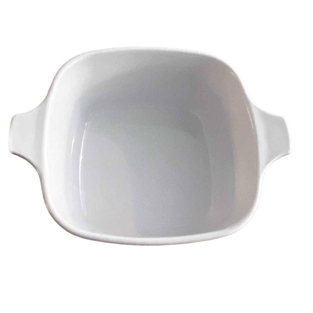 Corning Ware P-15-B White Square Casserole Dish 1.5 Pint Vintage